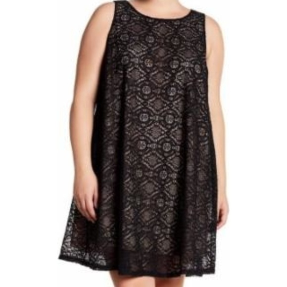 Sharagano Dresses & Skirts - NWT Sharagano Black Lace Dress 24W
